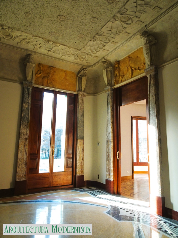 Casa Burés - Pis principal (Foto: Ramon Sales, 2019) Casa Burés - Pis principal