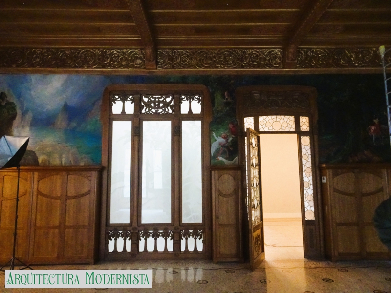 Casa Burés - Pis principal (Foto: Ramon Sales, 2019) Casa Burés - Pis principal