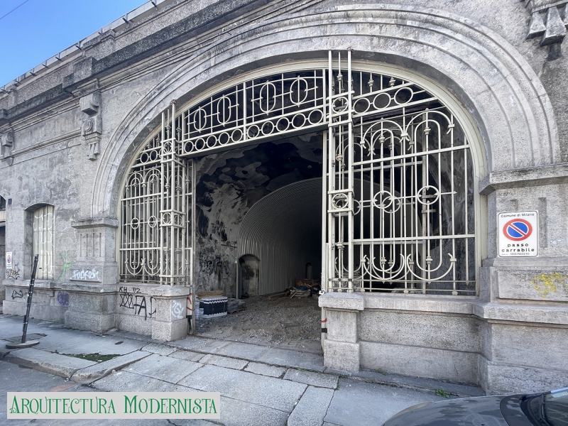 Estació central - Magatzems connectats (Magazzini raccordati) (Foto: Roberto Arsuffi, 2024) Estació central - Magatzems connectats (Magazzini raccordati)