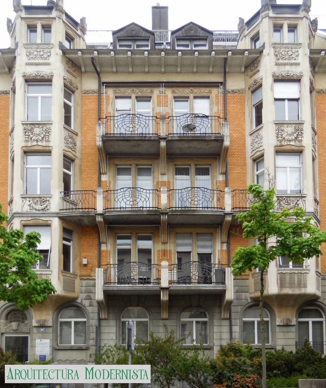 Klosbachstr., 107 -Zúric- (Foto: Jacques Lasserre, 2014) Klosbachstr., 107 -Zúric-