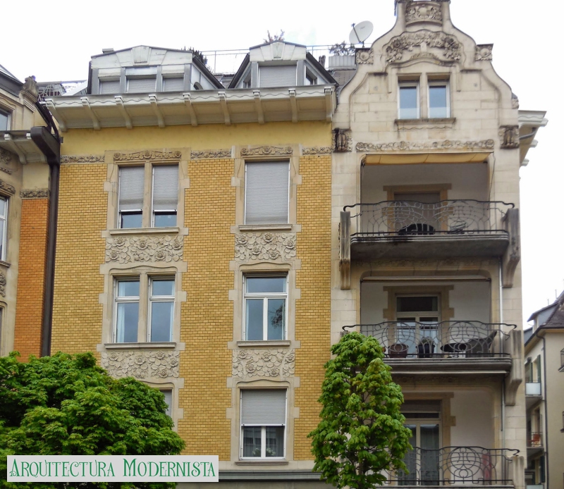 Klosbachstr., 109 -Zúric- (Foto: Jacques Lasserre, 2014) Klosbachstr., 109 -Zúric-