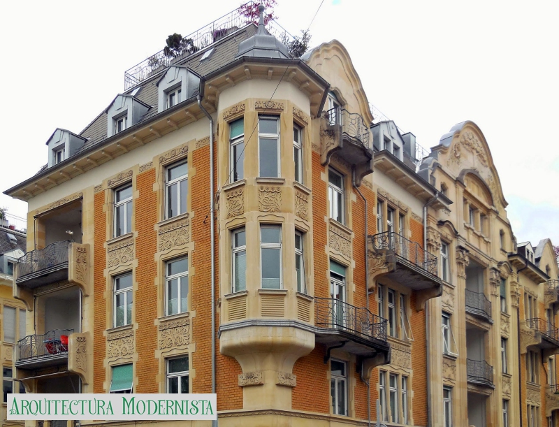 Klosbachstr., 111 -Zúric- (Foto: Jacques Lasserre, 2014) Klosbachstr., 111 -Zúric-
