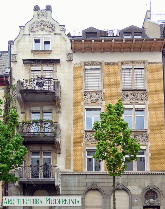 Klosbachstr., 105 -Zúric- (Foto: Jacques Lasserre, 2014) Klosbachstr., 105 -Zúric-
