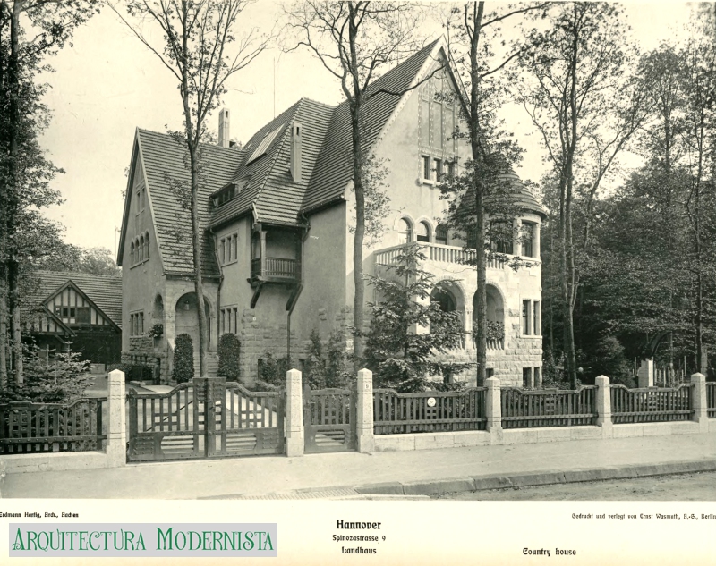 (Foto: Die Architektur des XX. Jahrhunderts, 1911)