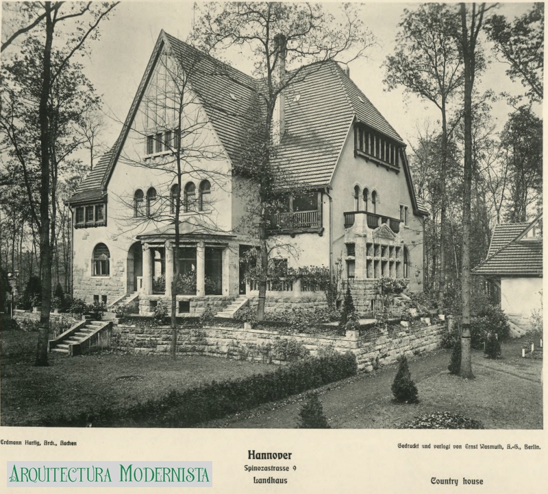 (Foto: Die Architektur des XX. Jahrhunderts, 1911)