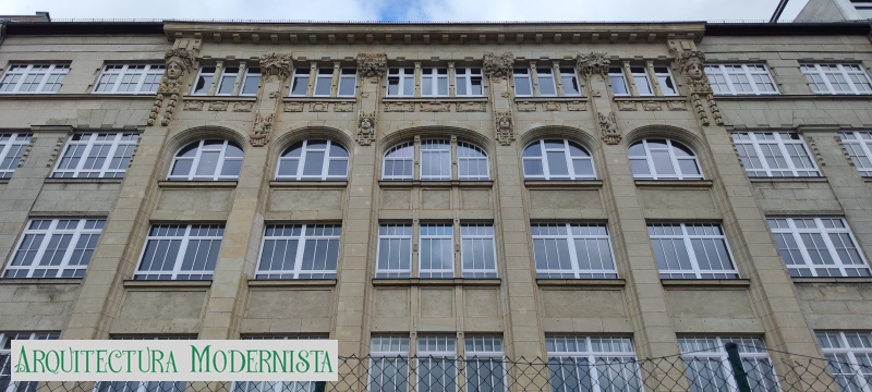 Fàbrica Josetti - façana a Brückenstr. (Foto: Juan Felipe Holgado Perez, 2024) Fàbrica Josetti - façana a Brückenstr.