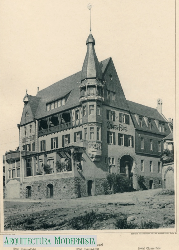 (Foto: Die Architektur des XX. Jahrhunderts, 1905)
