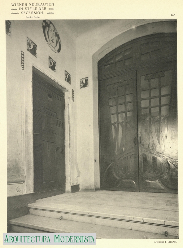 (Foto: Wiener Neubauten im Style der Secession, 1904)