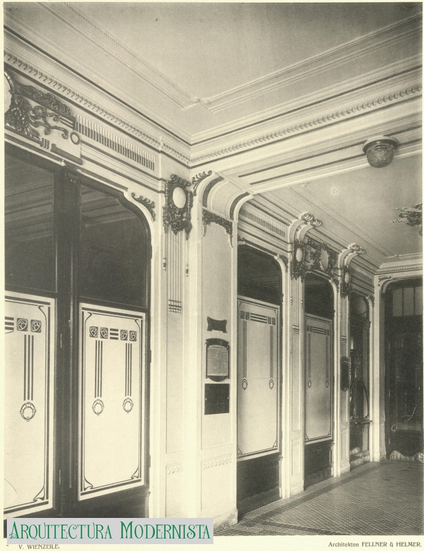 (Foto: Wiener Neubauten im Style der Secession, 1904)