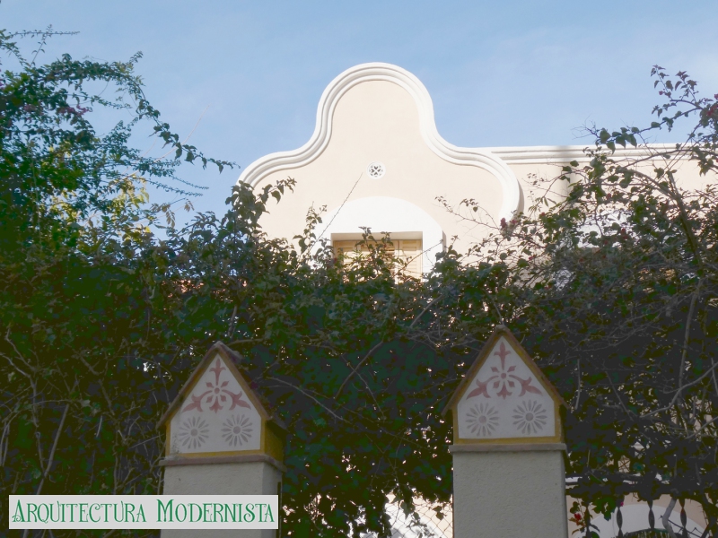 Ca la Xalma - façana posterior