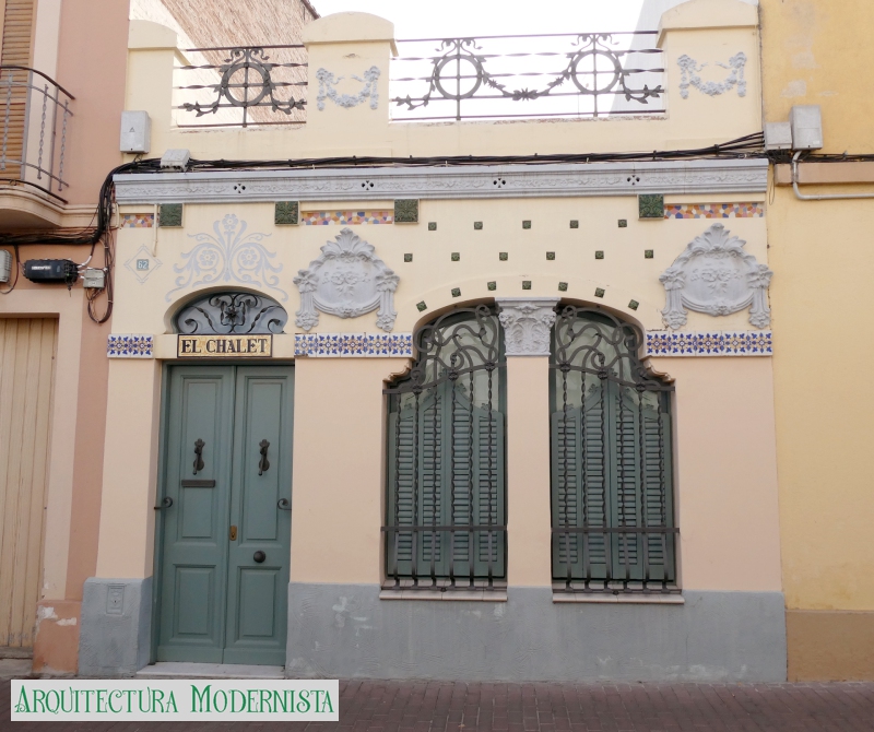 El Xalet sense la tanca de l'entrada (Foto: Valentí Pons Toujouse, 2025) El Xalet sense la tanca de l'entrada