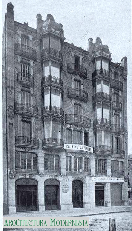 Caja Mútua Popular - façana original