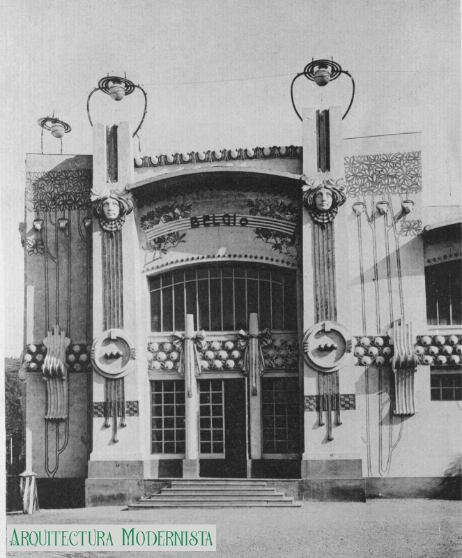 Exposició 1902 - Pavelló de Bèlgica