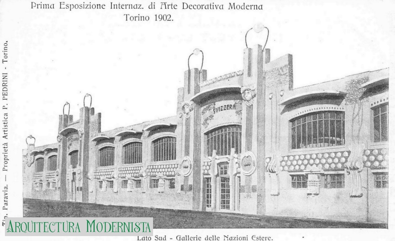 Exposició 1902 - Pavelló de Suïssa