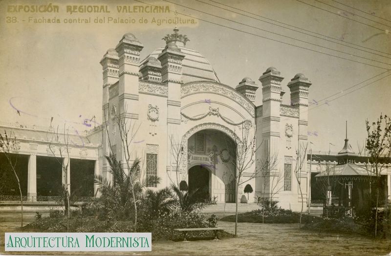 Palau de l'Agricultura - façana central