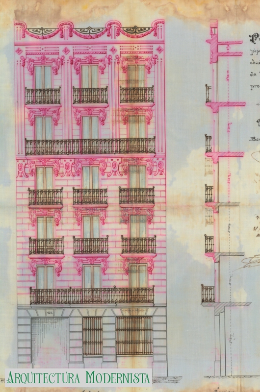 Casa Miquel Biosca - Ampliació del 1917