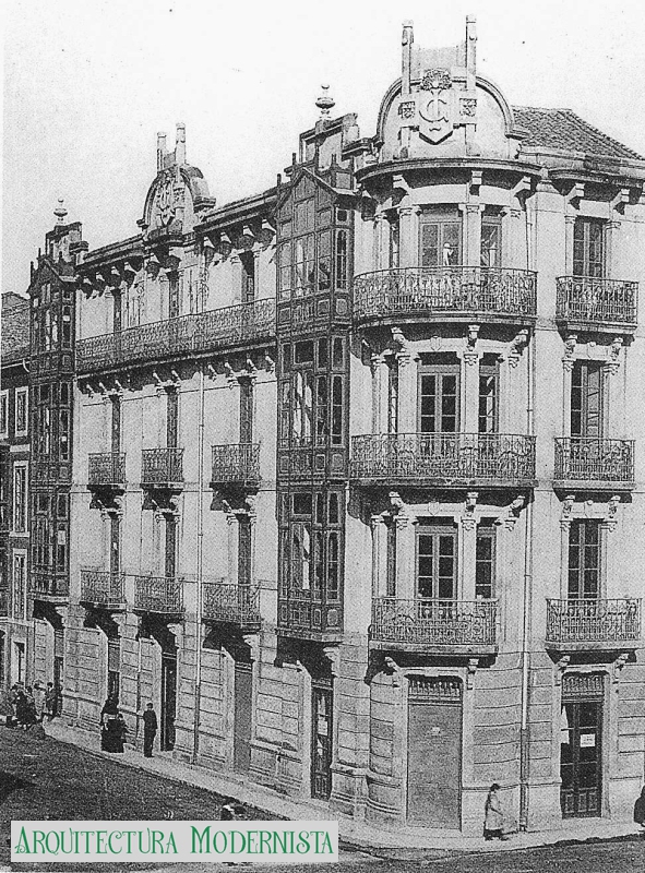 Casa García Inclán -façana original-