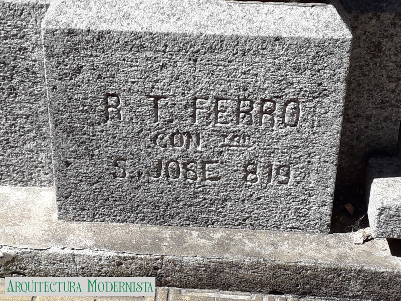 Tomba J.J. de Filippi -Buenos Aires, Recoleta-